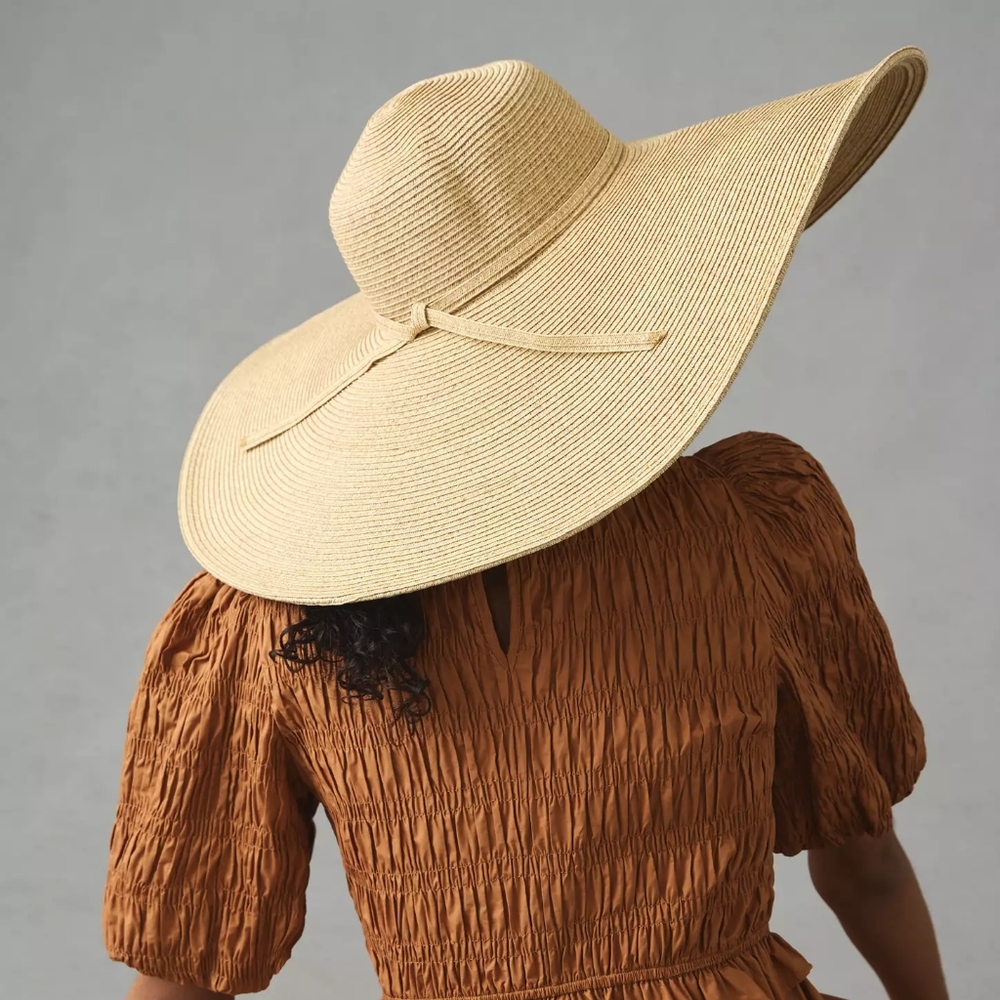 NWT San Diego Hat Co. Garden Party Oversized Floppy Hat